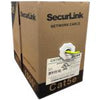 1000 ft. Solid UTP CAT5e (350MHz) Network Cable - FT4/CMR - SecureLink